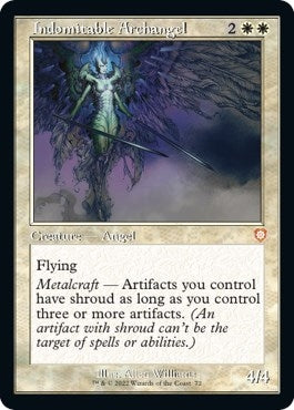 Image for Indomitable Archangel (Retro Frame) (72) (The Brothers' War) - Magic: The Gathering