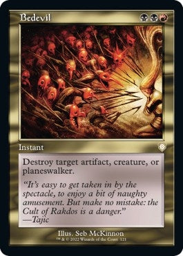 Image for Bedevil (Retro Frame) (121) (The Brothers' War) - Magic: The Gathering