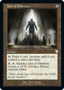 Image for Idol of Oblivion (Retro Frame) (144) (The Brothers' War) - Magic: The Gathering