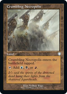 Image for Crumbling Necropolis (Retro Frame) (179) (The Brothers' War) - Magic: The Gathering