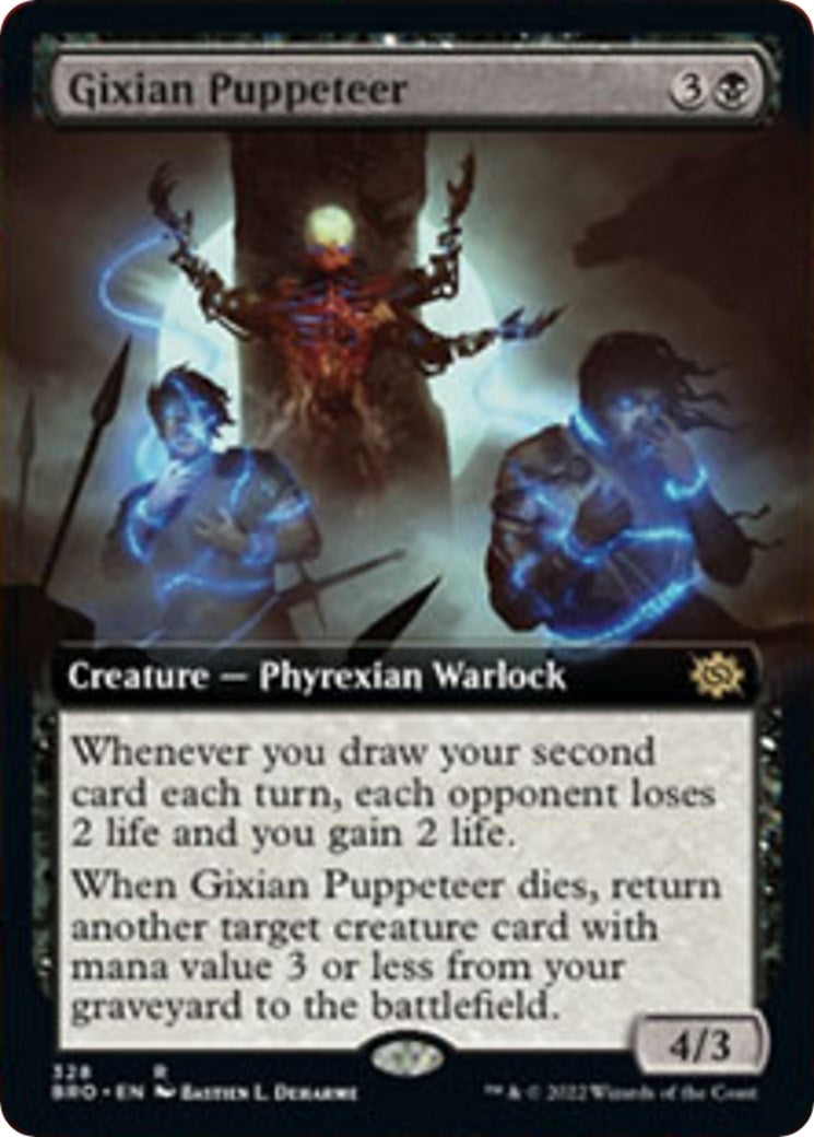 Image for Gixian Puppeteer (Extended Art) (328) (The Brothers' War) - Magic: The Gathering