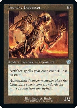 Image for Foundry Inspector (16) (The Brothers' War: Retro Frame Artifacts) - Magic: The Gathering
