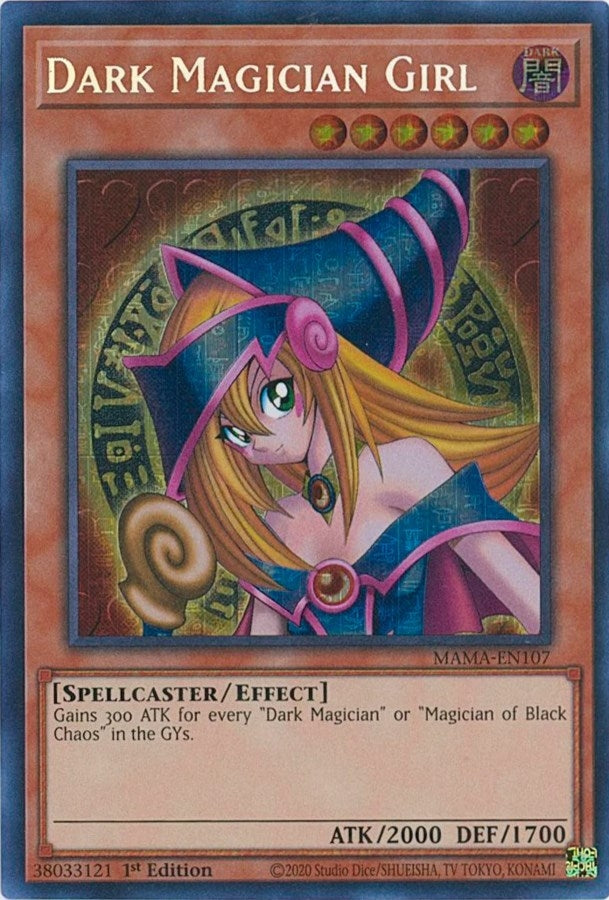 Image for Dark Magician Girl (Secret Pharaoh's Rare) (MAMA-EN107) (MAMA) - YuGiOh