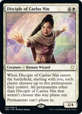 Image for Disciple of Caelus Nin (21) (The Brothers' War) - Magic: The Gathering
