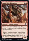 Image for Conscripted Infantry (129) (The Brothers' War) - Magic: The Gathering