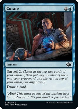 Image for Curate (44) (The Brothers' War) - Magic: The Gathering