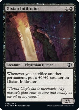 Image for Gixian Infiltrator (98) (The Brothers' War) - Magic: The Gathering