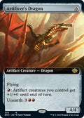 Image for Artificer's Dragon (Extended Art) (376) (The Brothers' War) - Magic: The Gathering