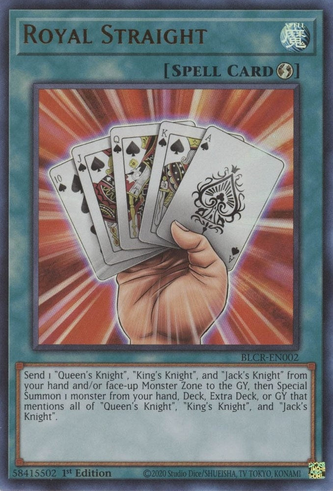 Image for Royal Straight (BLCR-EN002) (BLCR) - YuGiOh