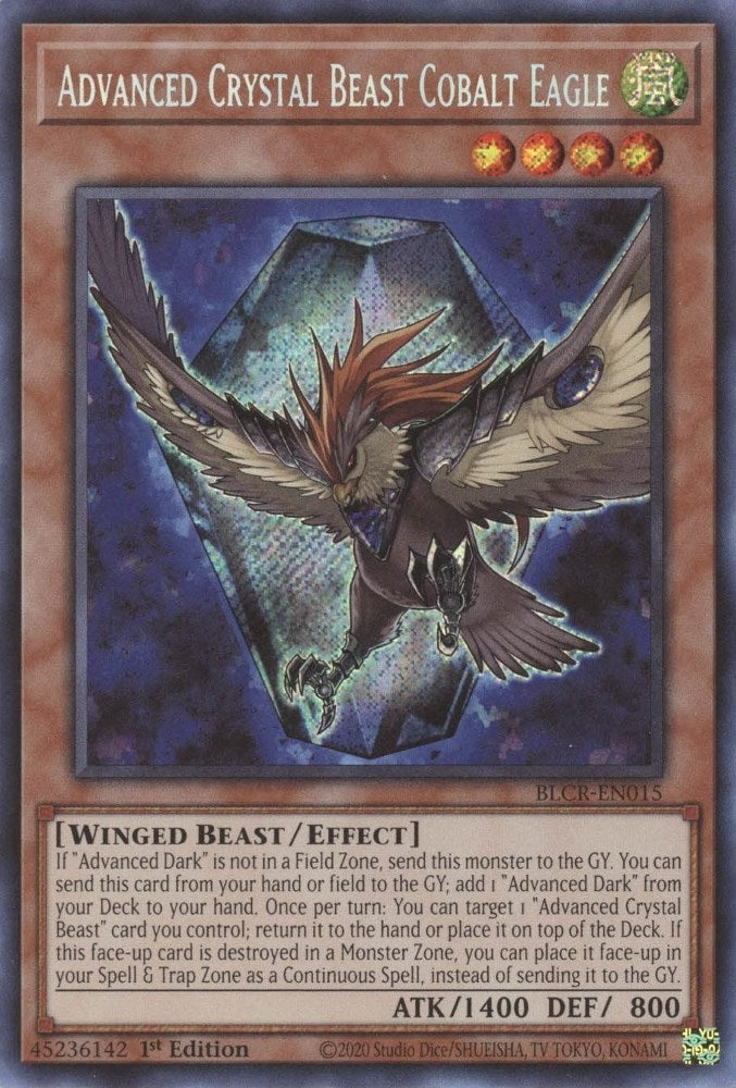 Image for Advanced Crystal Beast Cobalt Eagle (BLCR-EN015) (BLCR) - YuGiOh