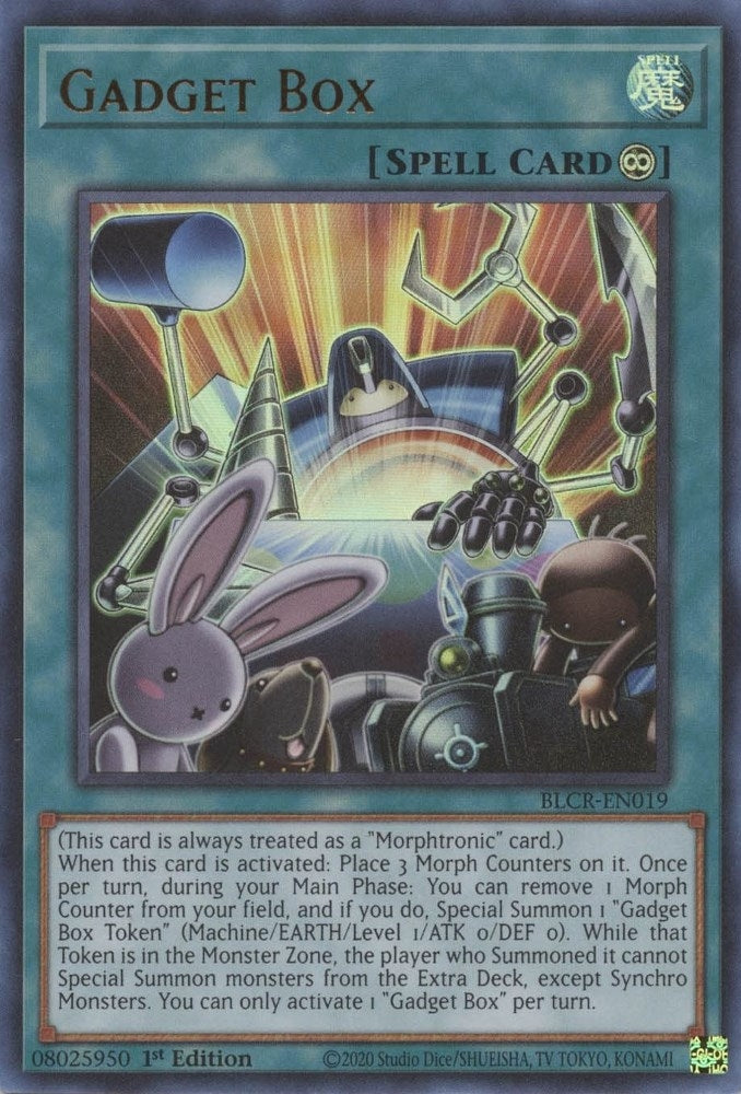 Image for Gadget Box (BLCR-EN019) (BLCR) - YuGiOh