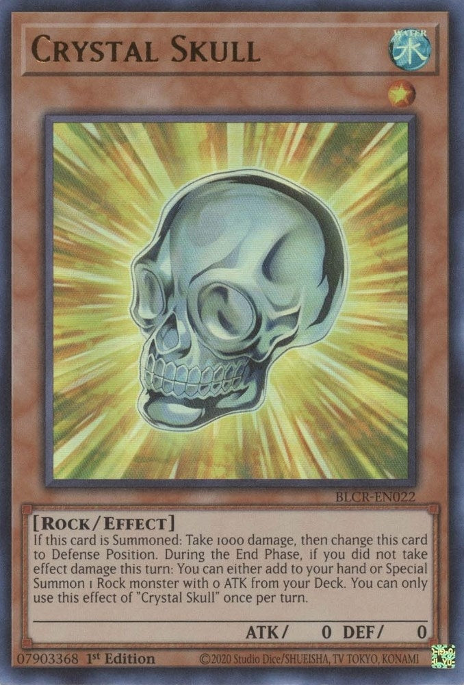 Image for Crystal Skull (BLCR-EN022) (BLCR) - YuGiOh