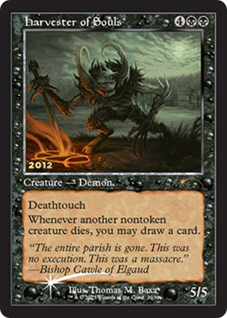Image for Harvester of Souls (20) (30th Anniversary Promos) - Magic: The Gathering