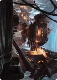 Image for Autonomous Assembler Art Card (5) (The Brothers' War) - Magic: The Gathering