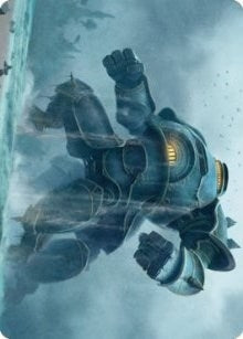 Image for Depth Charge Colossus Art Card (14) (The Brothers' War) - Magic: The Gathering