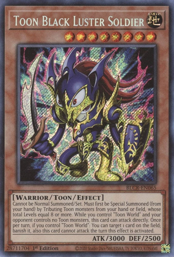 Image for Toon Black Luster Soldier (BLCR-EN065) (BLCR) - YuGiOh
