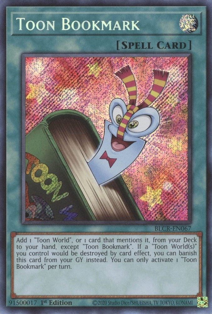 Image for Toon Bookmark (BLCR-EN067) (BLCR) - YuGiOh