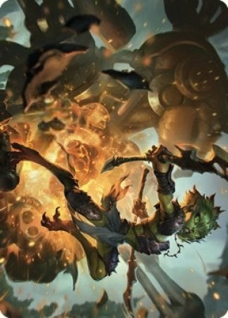 Image for Argothian Sprite Art Card (23) (The Brothers' War) - Magic: The Gathering