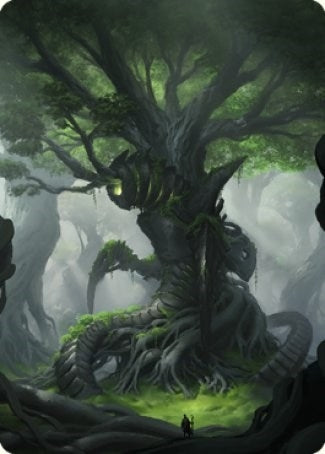 Image for Forest Art Card (53) (The Brothers' War) - Magic: The Gathering