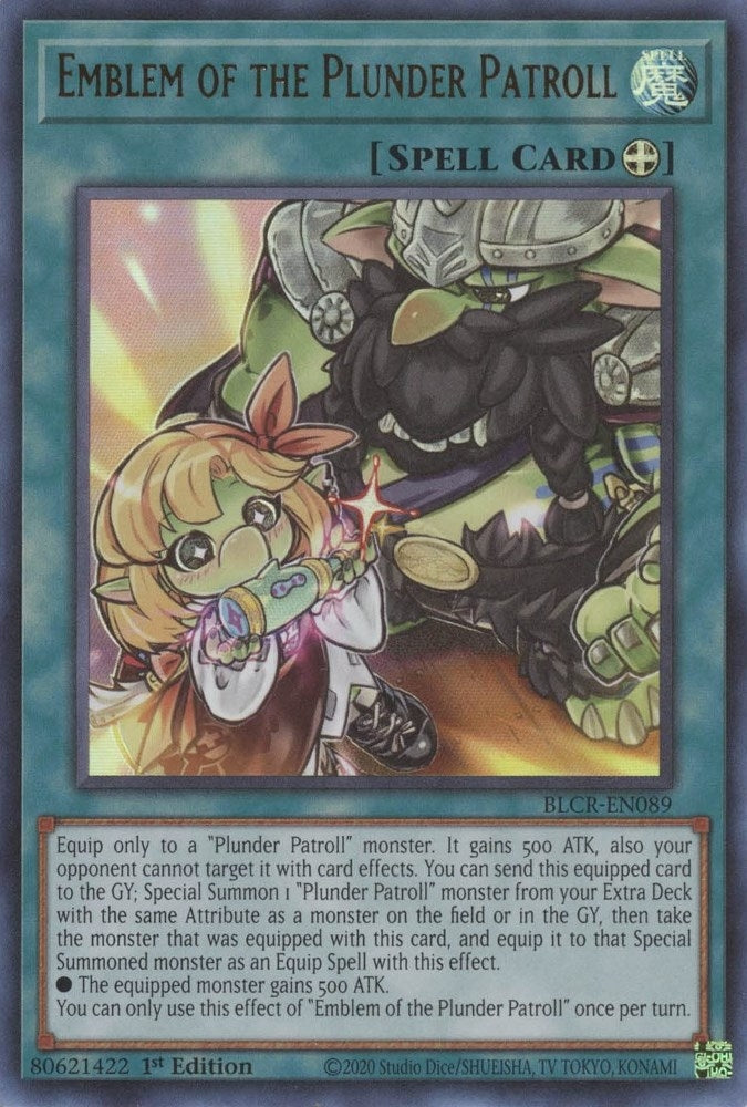 Image for Emblem of the Plunder Patroll (BLCR-EN089) (BLCR) - YuGiOh