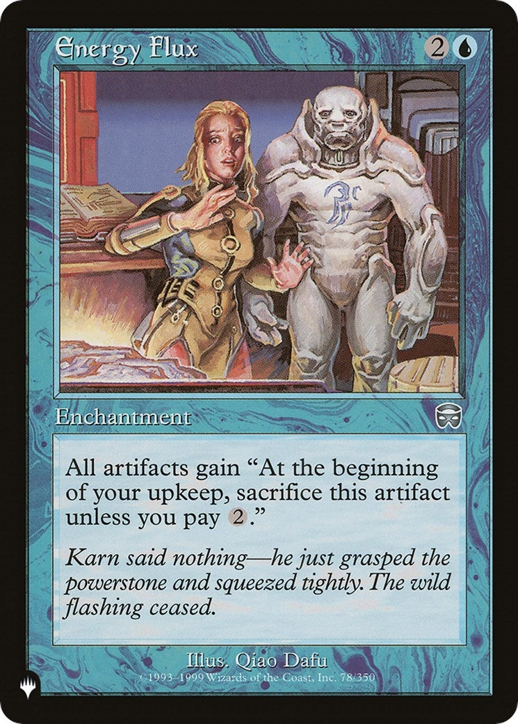 Image for Energy Flux (78/350) (The List Reprints) - Magic: The Gathering