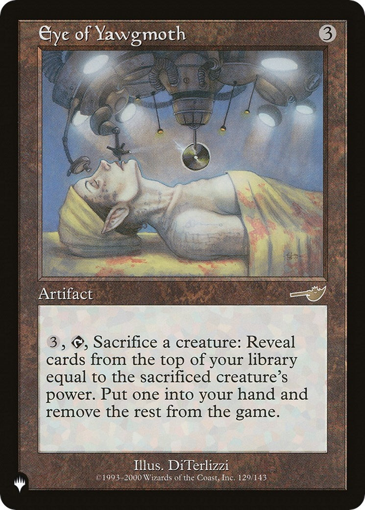 Image for Eye of Yawgmoth (129/143) (The List Reprints) - Magic: The Gathering