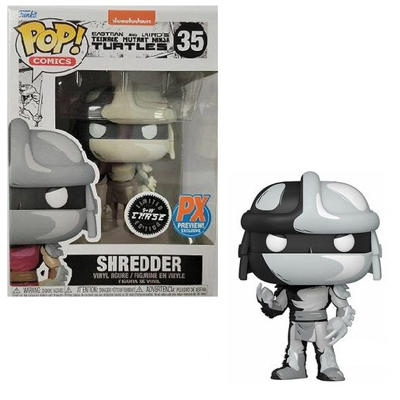 Image for E&L's TMNT: Shredder (Black and White) - Funko