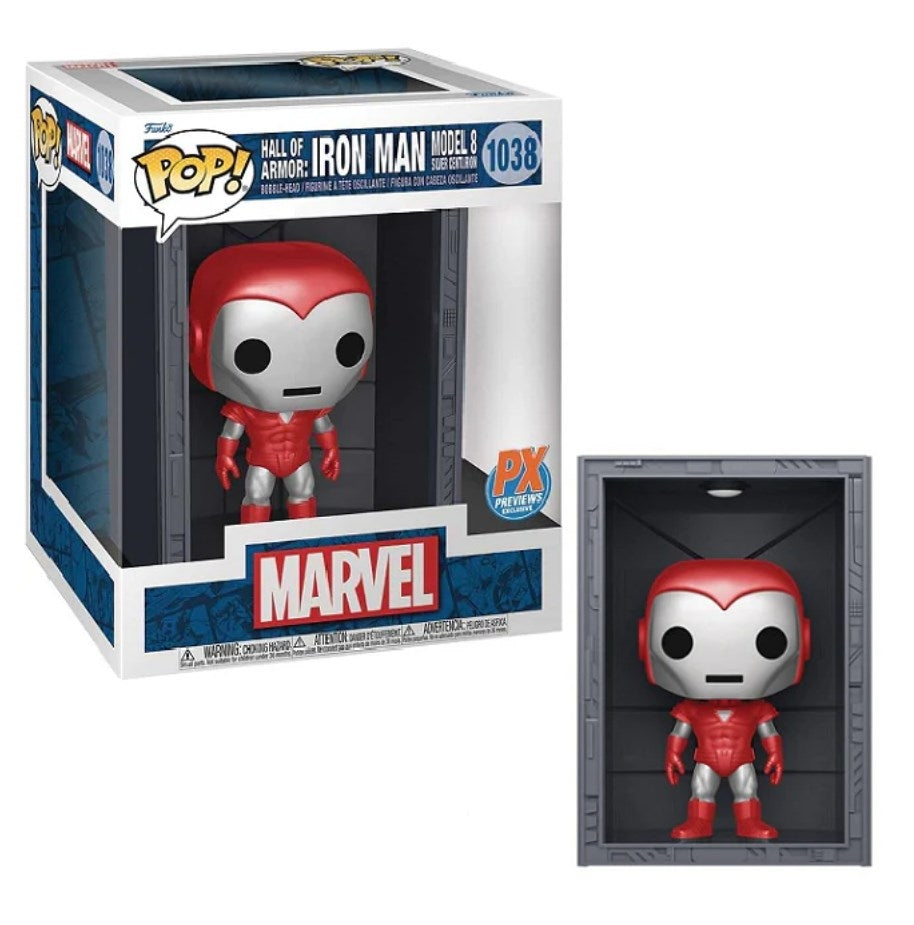 Image for Marvel: Hall of Armor: Iron Man Model 8 Silver Centurion - Funko