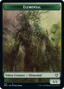 Image for Elemental Token (14) (The Brothers' War) - Magic: The Gathering
