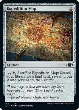 Image for Expedition Map (765) (Jumpstart 2022) - Magic: The Gathering