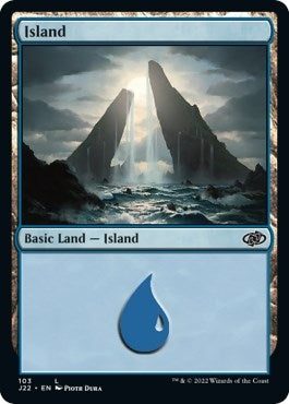Image for Island (103) (103) (Jumpstart 2022) - Magic: The Gathering