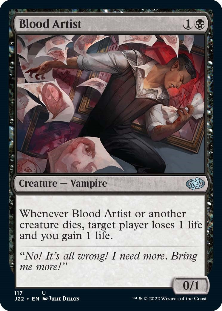 Image for Blood Artist (117) (Jumpstart 2022) - Magic: The Gathering