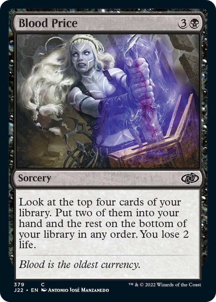 Image for Blood Price (379) (Jumpstart 2022) - Magic: The Gathering