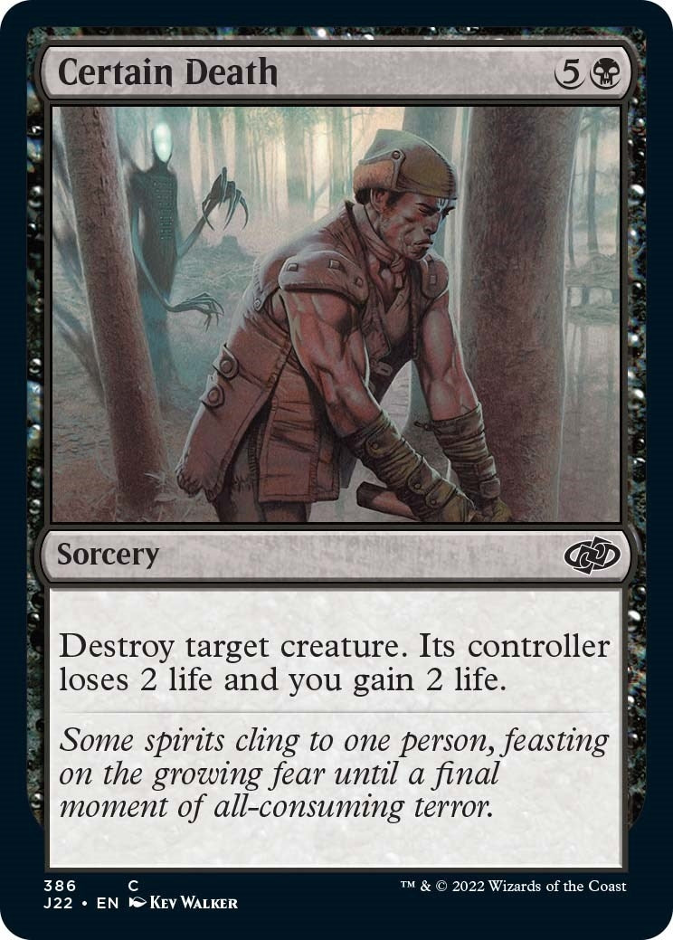 Image for Certain Death (386) (Jumpstart 2022) - Magic: The Gathering