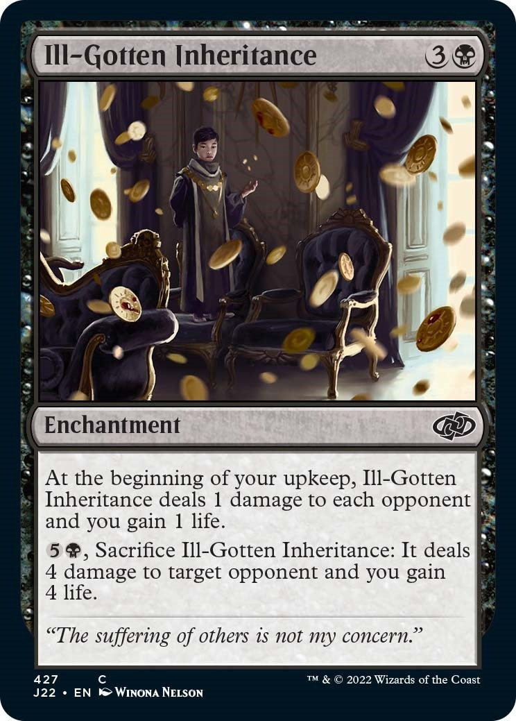 Image for Ill-Gotten Inheritance (427) (Jumpstart 2022) - Magic: The Gathering