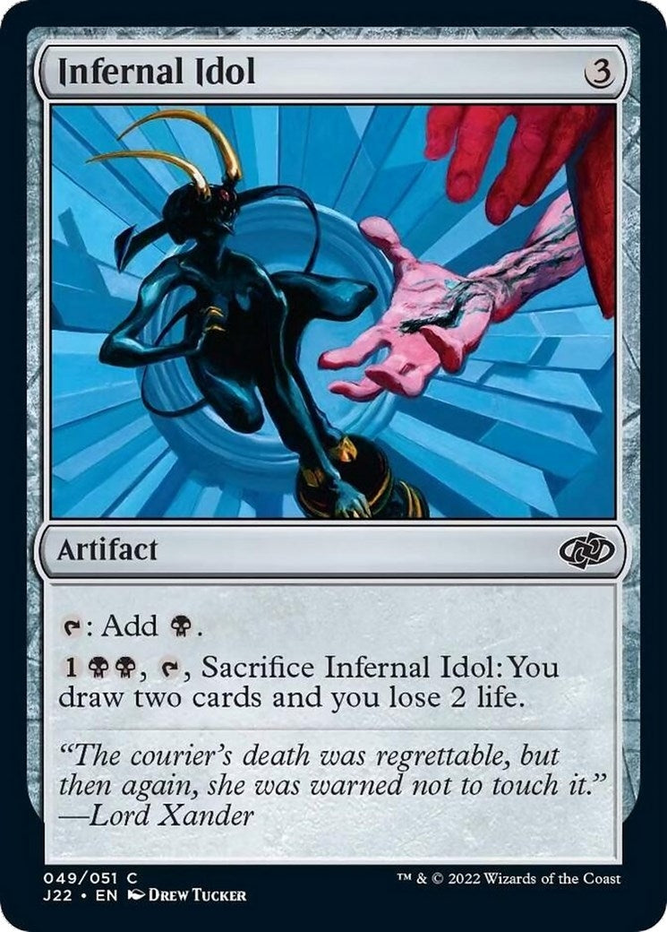 Image for Infernal Idol (49) (Jumpstart 2022) - Magic: The Gathering