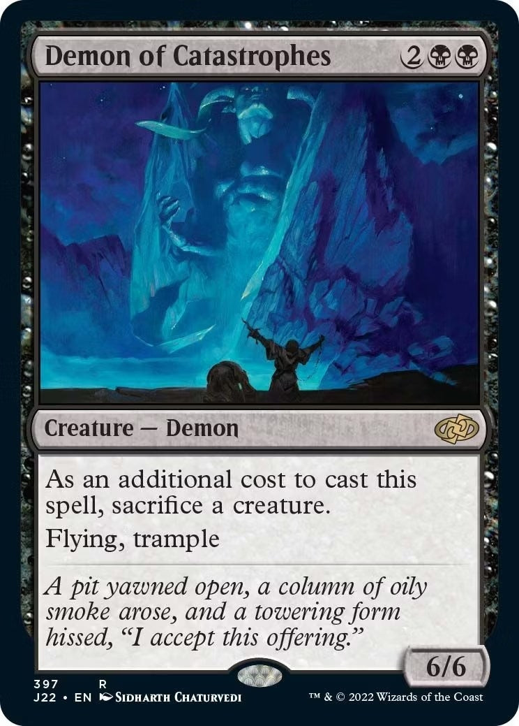 Image for Demon of Catastrophes (397) (Jumpstart 2022) - Magic: The Gathering