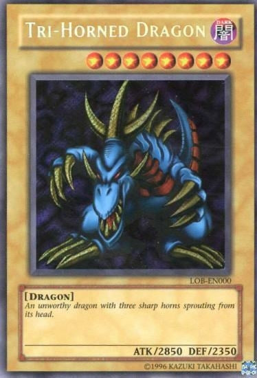 Image for Tri-Horned Dragon (LOB-EN000) (LOB-EN000) (LOB-EN) - YuGiOh