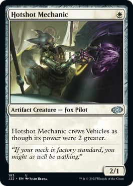 Image for Hotshot Mechanic (193) (Jumpstart 2022) - Magic: The Gathering