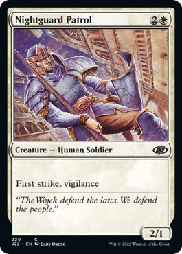 Image for Nightguard Patrol (220) (Jumpstart 2022) - Magic: The Gathering