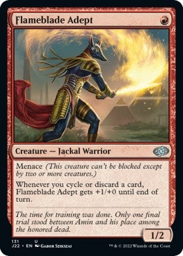 Image for Flameblade Adept (131) (Jumpstart 2022) - Magic: The Gathering