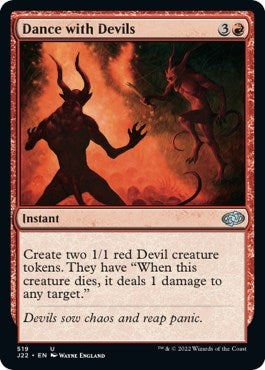 Image for Dance with Devils (519) (Jumpstart 2022) - Magic: The Gathering