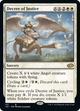 Image for Decree of Justice (173) (Jumpstart 2022) - Magic: The Gathering