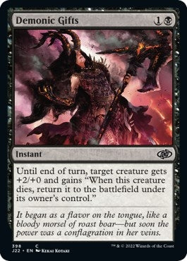 Image for Demonic Gifts (398) (Jumpstart 2022) - Magic: The Gathering