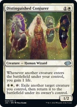 Image for Distinguished Conjurer (4) (Jumpstart 2022) - Magic: The Gathering