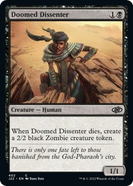 Image for Doomed Dissenter (402) (Jumpstart 2022) - Magic: The Gathering