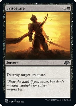Image for Eviscerate (412) (Jumpstart 2022) - Magic: The Gathering