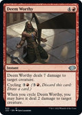 Image for Deem Worthy (520) (Jumpstart 2022) - Magic: The Gathering