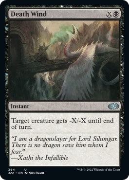 Image for Death Wind (394) (Jumpstart 2022) - Magic: The Gathering
