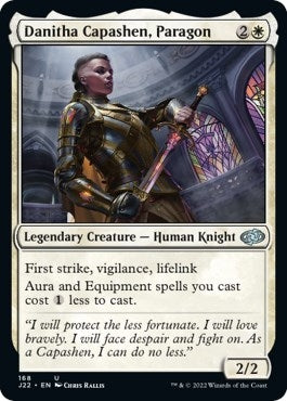 Image for Danitha Capashen, Paragon (168) (Jumpstart 2022) - Magic: The Gathering